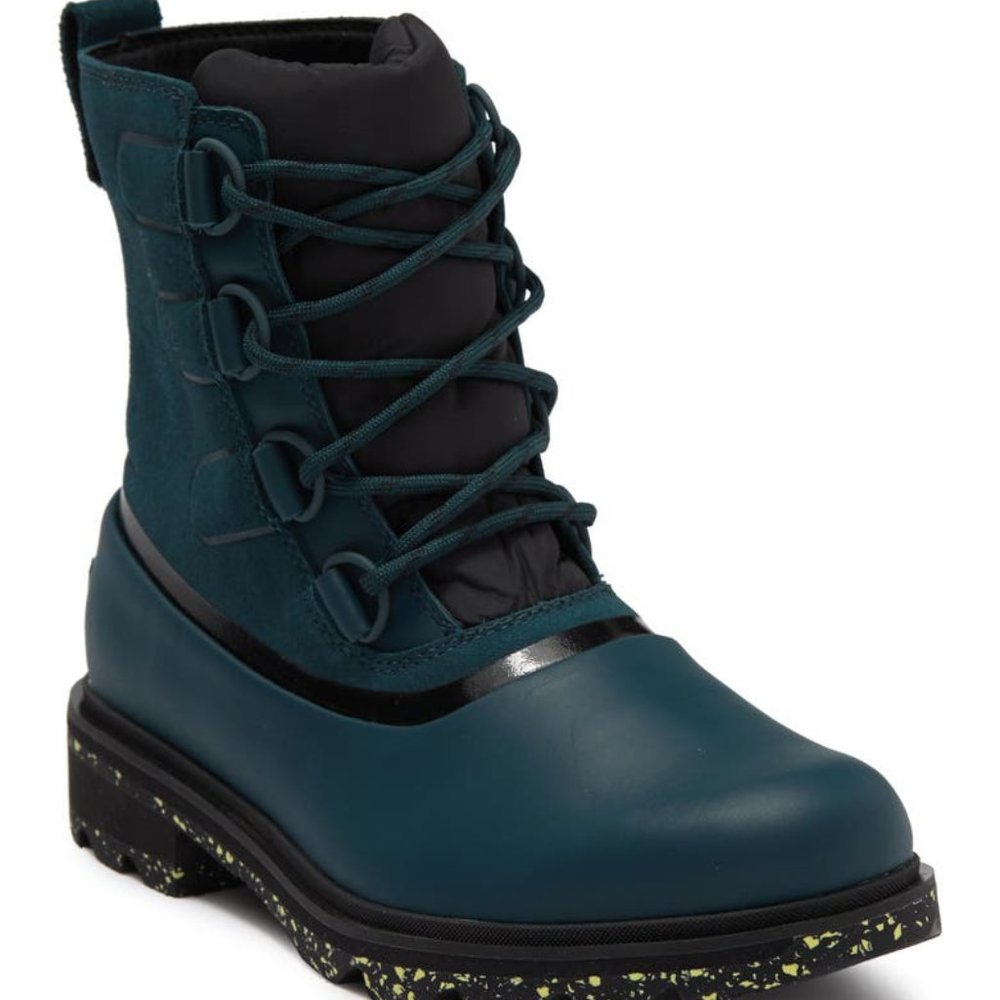 Dark teal Sorel Street Boots